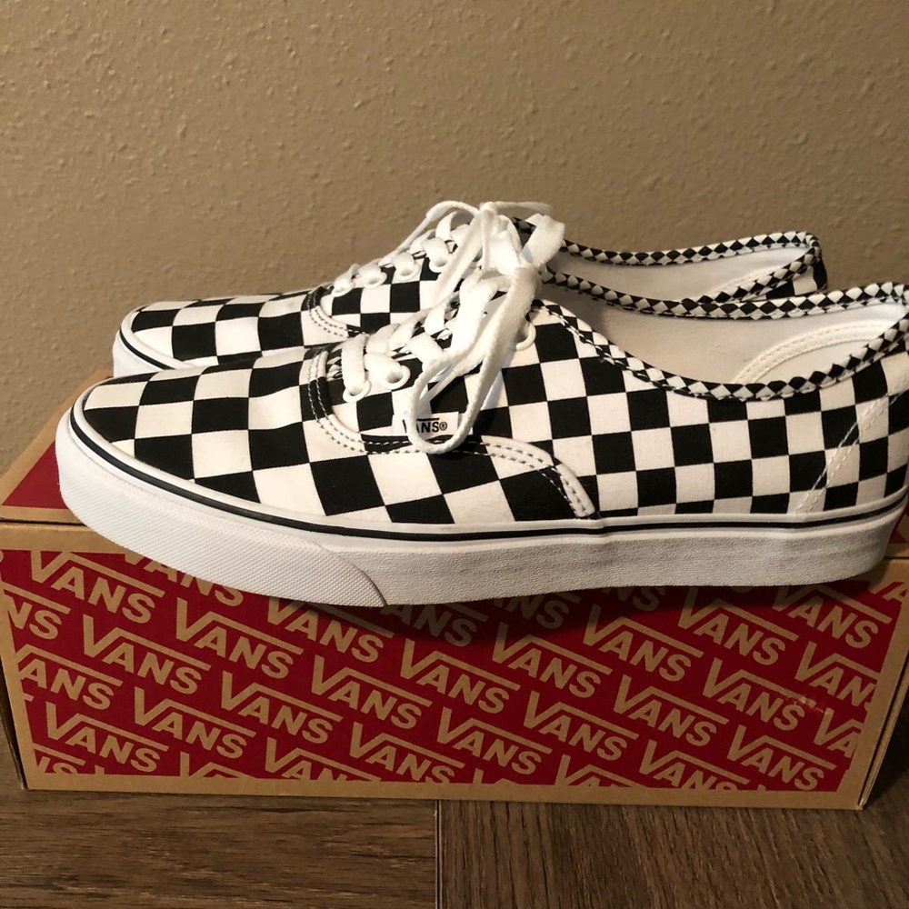 Vans Mixed Chex size 10